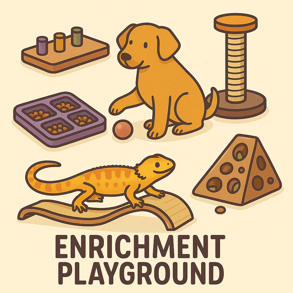 Enrichment playground